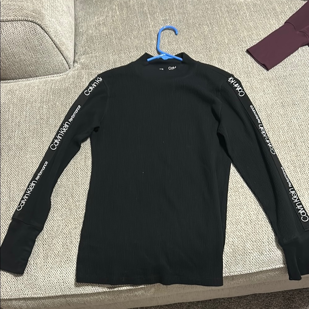 Calvin Klein Black Women’s Workout Shirt